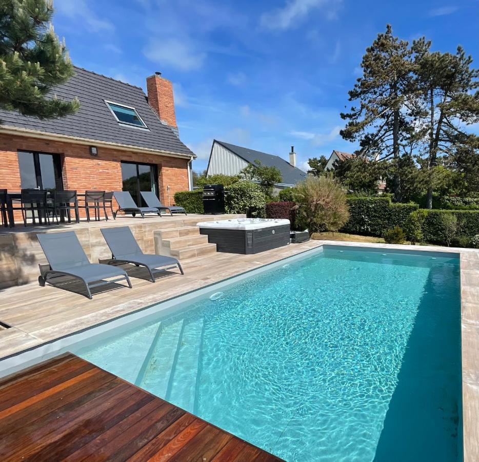 Superbe Maison Avec Piscine Et Jacuzzi Dans Les Dunes Ambleteuse Zewnętrze zdjęcie
